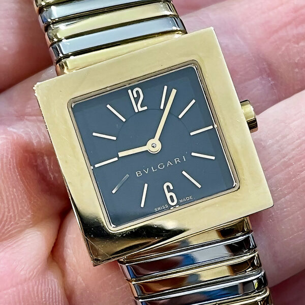 Bulgari Quadrato<br>Tubogas – ST222T – Full Set 1999