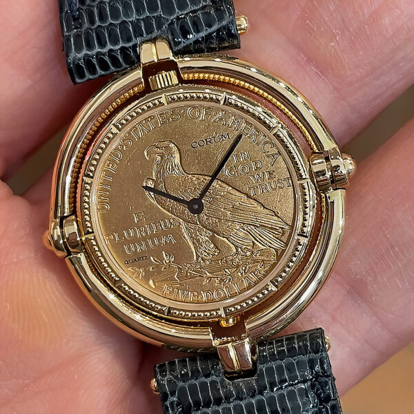 Corum Coin Watch 5 Dollar Half Eagle Indian Head
