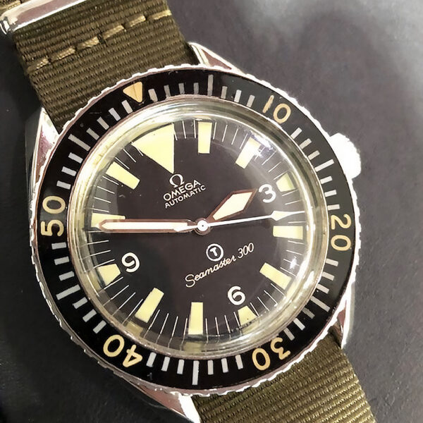Omega Seamaster 300 Military Big Triangle