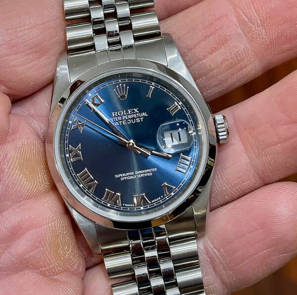 Rolex Datejust 36<br>16200 &ndash; Year 1995 &ndash; Service Rolex 10/2025