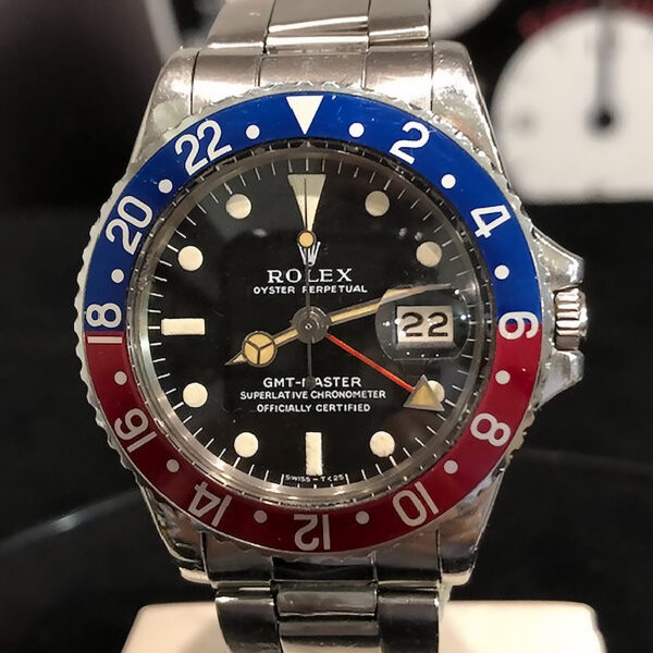 Rolex GMT-Master 1675 Long E MK1 Tropical Dial 1968